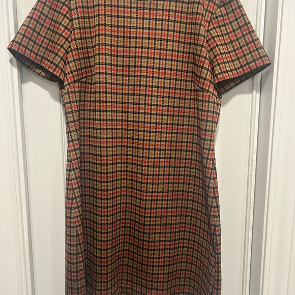 Tommy Hilfiger Dresses & Skirts - Tommy Hilfiger Red‎ and Brown Checkered Dress